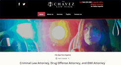 Desktop Screenshot of chavezlawfirm.com